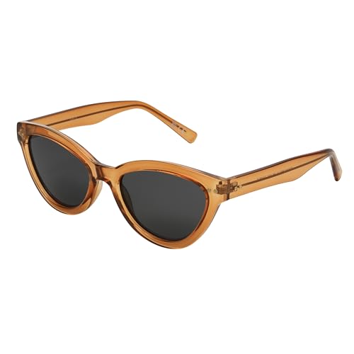Frye Women's Melanie Sunglasses Cateye, Honey, 54 mm