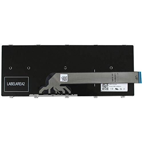 Teclado de substituição para laptop Dell Inspiron ou Vostro 14 5000 5442 5443 5445 5446 5447 5448 54