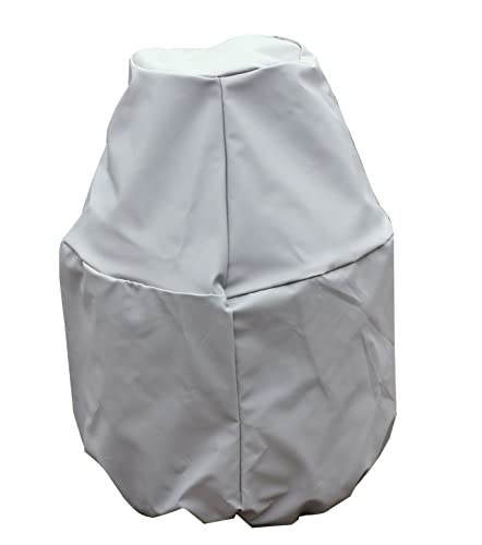 BroilPro Accessories Propane Tank Cover Fits 20-Pound Steel Propane Cylinder - Grey - Thumbnail 4