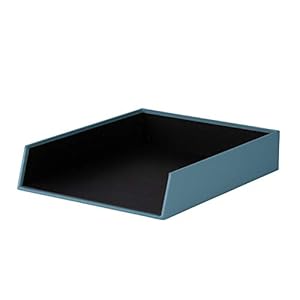 Rössler 1335452150 – S.O.H.O. Opbergmand voor DIN A4, stapelbaar, denim, 1 stuk