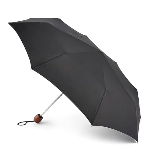 Fulton Women's Deluxe Black Umbrella