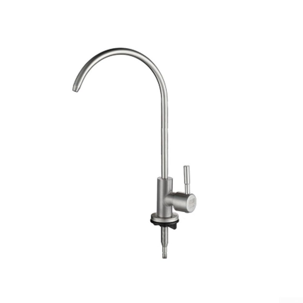 para grifo Purificador Agua para acero Inoxidable G3/8 Giratorio