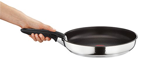 Tefal Set de cacerolas Ingenio, Acero Inoxidable, Metalizado, 39 x 39 x 28 cm