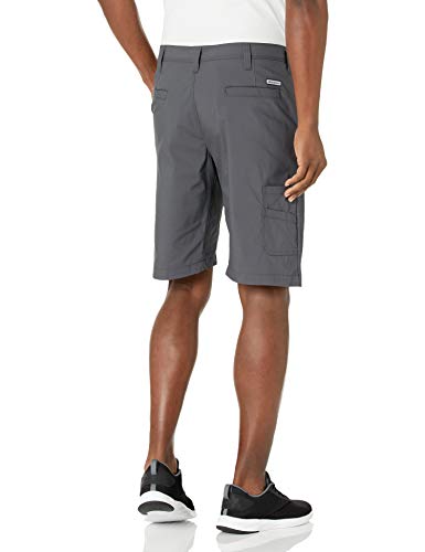Dickies Men's 11 Inch Temp-Iq Performance Hybrid Utility Short, Charcoal, 34 #TOP2