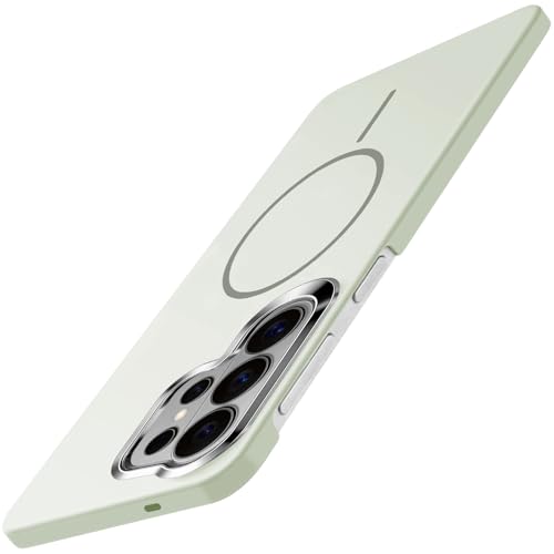 Coque Samsung S26 Ultra Mag-Safe idéale pour charger votre téléphone blanc en voiture