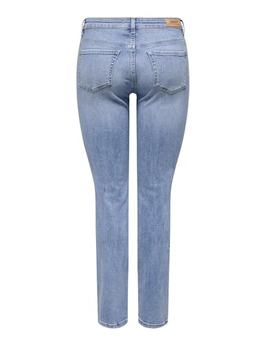 Jean coupe droite bleu ONLY Onlsui mid slim dnm dia460 femme