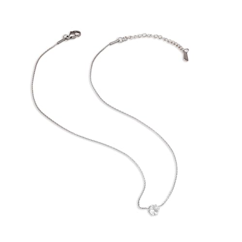 Image of Rubans Demi Fine Stainless Steel Pendant Chain Daily Gift for Women & Girls