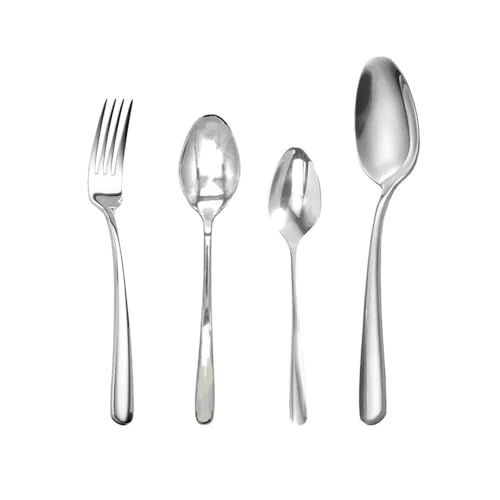 Image of Dora 18 /8 Stainless Steel 24-Piece Cutlery Set | Elegant Mirror Finish | Dishwasher Safe | Ideal Gift for Every Occasion