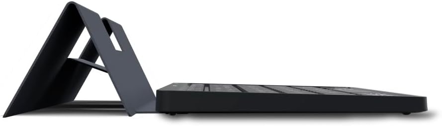 ด้านข้าง view of Hama Travel 600 Keyboard with stand