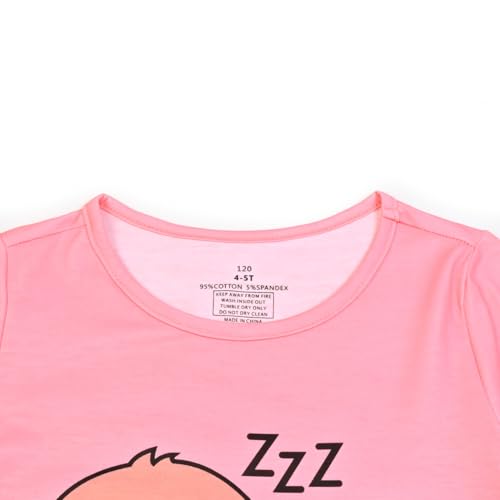 QPANCY Matching Girls&Dolls Pjs Set Kids Pajamas Long Sleeve Fall Winter Sleepwear3