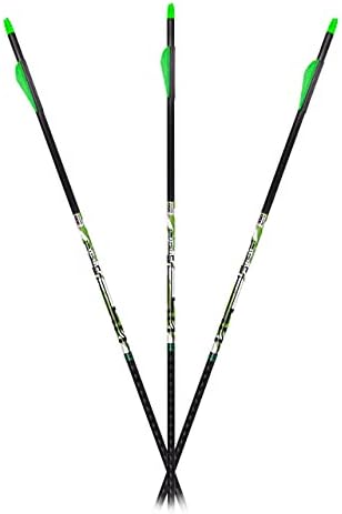 Carbon Express D-Stroyer Piledriver 400 Spine, 6-Pack of Fletched Arrows, Available in 350 & 400 Spine Carbon Express D-Stroyer Piledriver 400 Spine, 6-Pack of Fletched Arrows, Available in 350 & 400 Spine