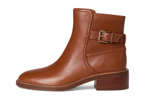 Cole Haan Cole Haan Women's Silvana Buckle Booties, British Tan Leather, 10-B US