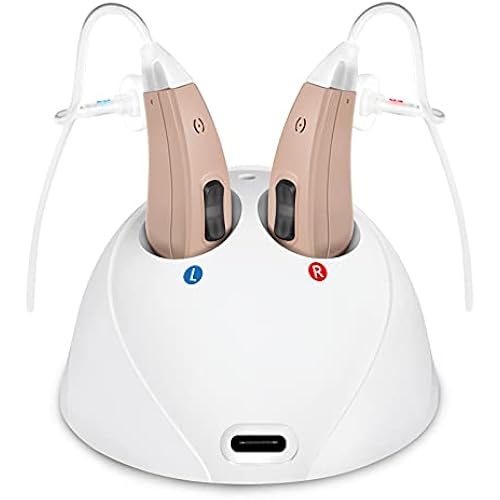 Tweak Enhance OTC Hearing Aids | Sophisticated Sound Solution | Premium Audio Performance with Rechargeable Batteries | Smart Phone App for Personal Programming (Pair)