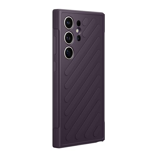 Image of SAMSUNG Galaxy S24 Ultra Shield Phone Case, Protective Cover with Rugged, Durable Design, Bump and Scratch Protection, US Version, GP-FPS928SACVW, Dark Violet