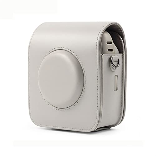 MCNVNEFSAW Bolso de la cámara Estuche protector de cuero de la PU Bolso retro de la correa del hombro Estuche protector de la cámara Regalo apto for Fujifilm Ajuste for SQUARE SQ20 SQ10 bolso de la cá