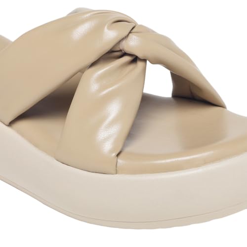 Image of MONROW Fancy And Stylish Extra Cushioning and Comfortable Fashionable Light Weight Vegan Fashion Heel Sandal for Women and Girls