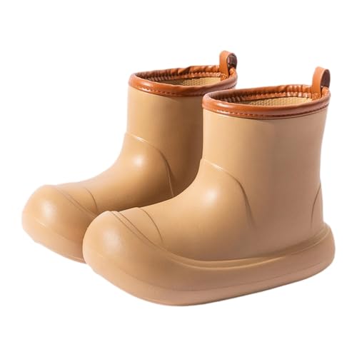 Kids Rain Boots Waterproof Non Slip Rainboots for Outside Traveling Fishing Play Mid Calf Height3