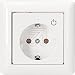 Produktbild Smart Home Steckdose Unterputz 55x55 Alexa Steckdose passend für Gira,Jung,Berker,Merten,Busch Jaeger