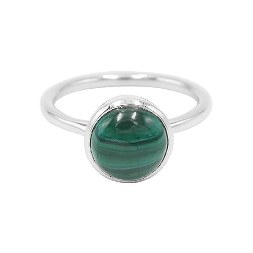 Bague malachite argent 925 : le bijou idéal contre le stress