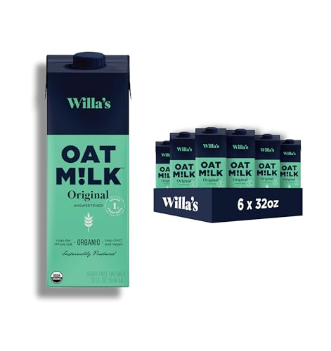 31Vobevrqll 8. Willa'S Unsweetened Organic Oat Milk With Low Sugar (1G)