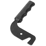 Warmhm Universeller Ofengriff Schwarz 11x7, 5x1cm für Holzofen
