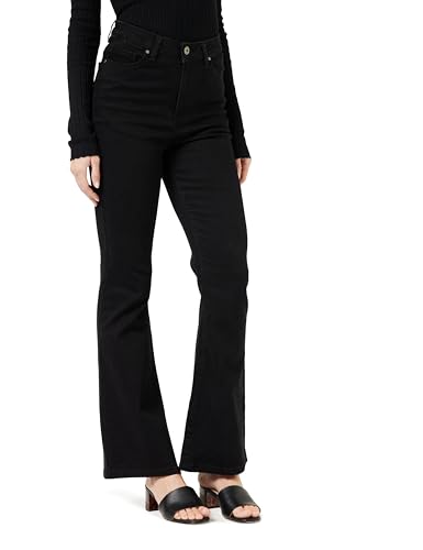 Jean évasé bootcut noir avec sa coupe classique intemporelle
