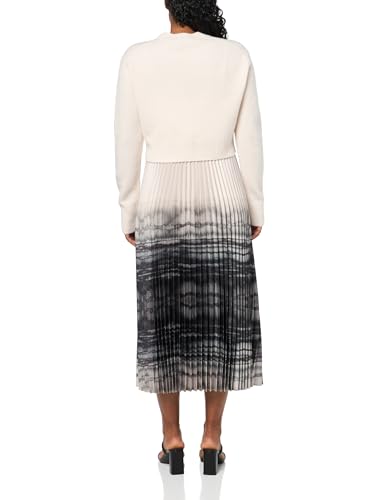 Women's Celilia 2-in-1 Pleated Tie Dye Midi Dress2