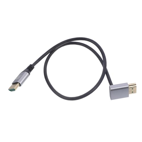 ETHZZLE 0.5m Video Wire Male to Male for Monitors Tvs High-Speed Data Transfer for Streaming