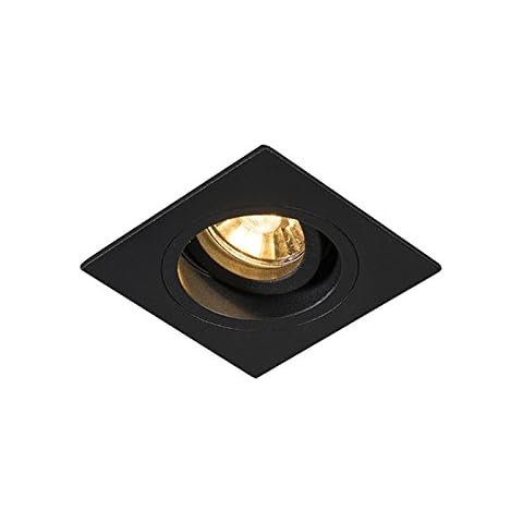 Qazqa Modern Black Rotatable Recessed Spotlight Cover