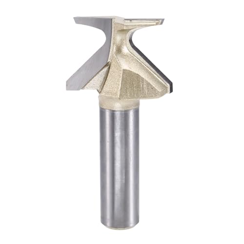 Jooehyer Coltello per Piegatura Ad con Gambo Coltello per Formatura Giunture Utensili per Mobili da Parete Utensili per Fresatrice Utensili per Porte In Legno Adatti, A