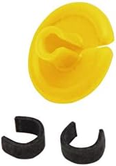 October Mountain Products String Love 2.0 Kisser Button 9/16 in. (1 Pack) Yellow