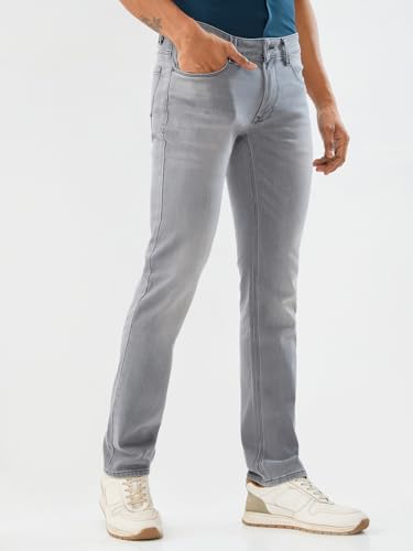 Image of Spykar Men's Rover Regular Fit Mid Rise Casual Jeans