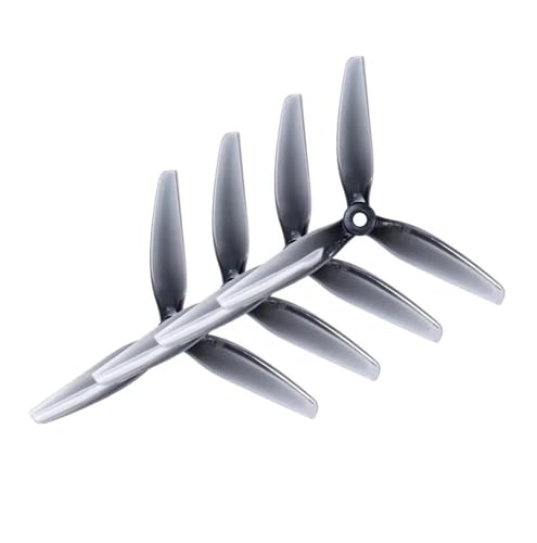 Hélice en polycarbonate 5 pouces propulsion drone FPV course S5 3 pales