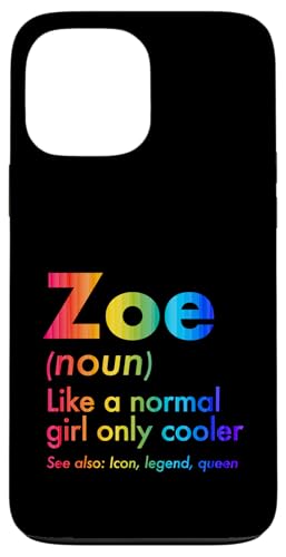 Zoe Like A Normal Girl Only Cooler Queen ���O �X�}�z�P�[�X iPhone 13 Pro Max �p