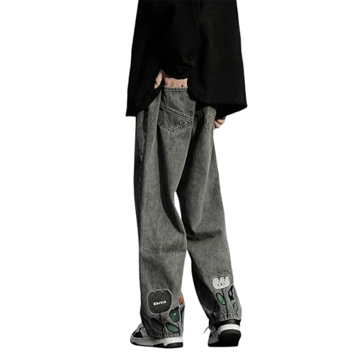 Jeans homme large leg ample résolvant le manque d'espace des pantalons standards