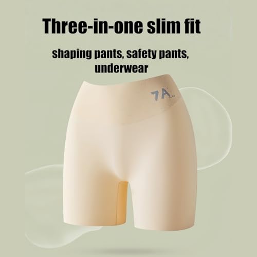 Choosemuc Underwear, Ice Silk Panties, High-Waist & Butt-Lifting Ice Silk Panties, Invisible 3 in 1 Panty for Daily Wear3