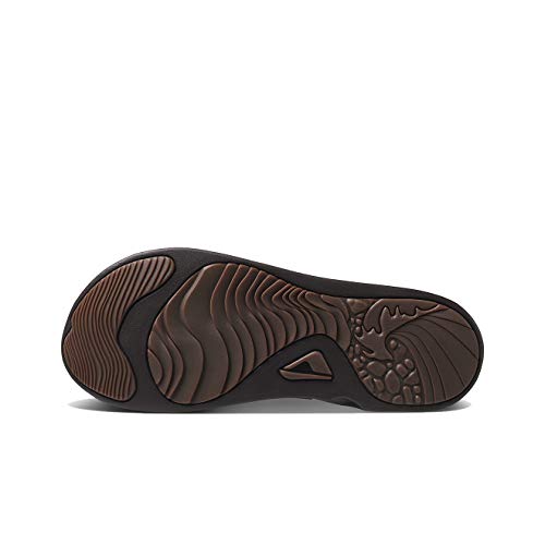 REEF Men's J-Bay III Leather Flip Flops4