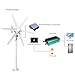 VioroKew 800W Wind Turbine Generator,12V/24V Wind Turbine Kit,6 Blade Professiona Wind Power Generator with Controller, Electromagnetic Power Wind Energy System for Home, Farm, RVs, Boats