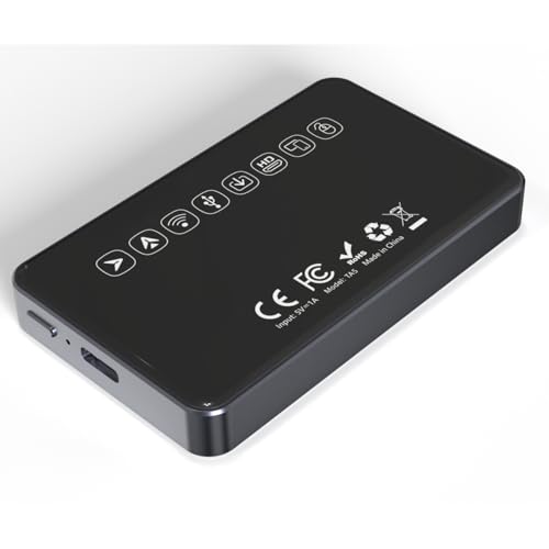 Image of TA5 AI CarPlay Box with 4GB RAM, 32GB Storage, 4K Video, Wireless CarPlay Adapter & Android Auto Adapter, Dual 5G WiFi, Dual Bluetooth, HDMI Output, Android 12 System