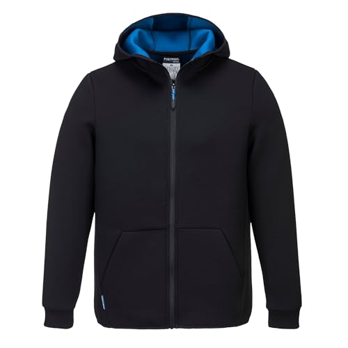 Chaqueta Polar Technical Kx3 Portwest Gris S para Protegerse del Frío en el Trabajo