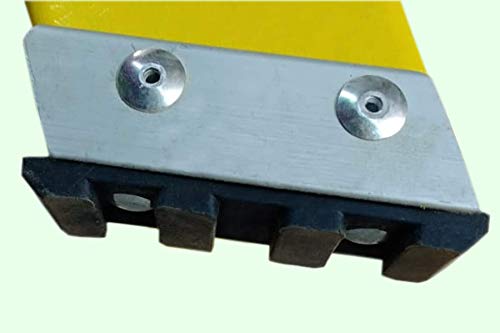 LADDERMAN 3-Step Trade FRP Self Supported Folding Type Electrical Shock-Free Fibreglass Safety Ladder, Yellow