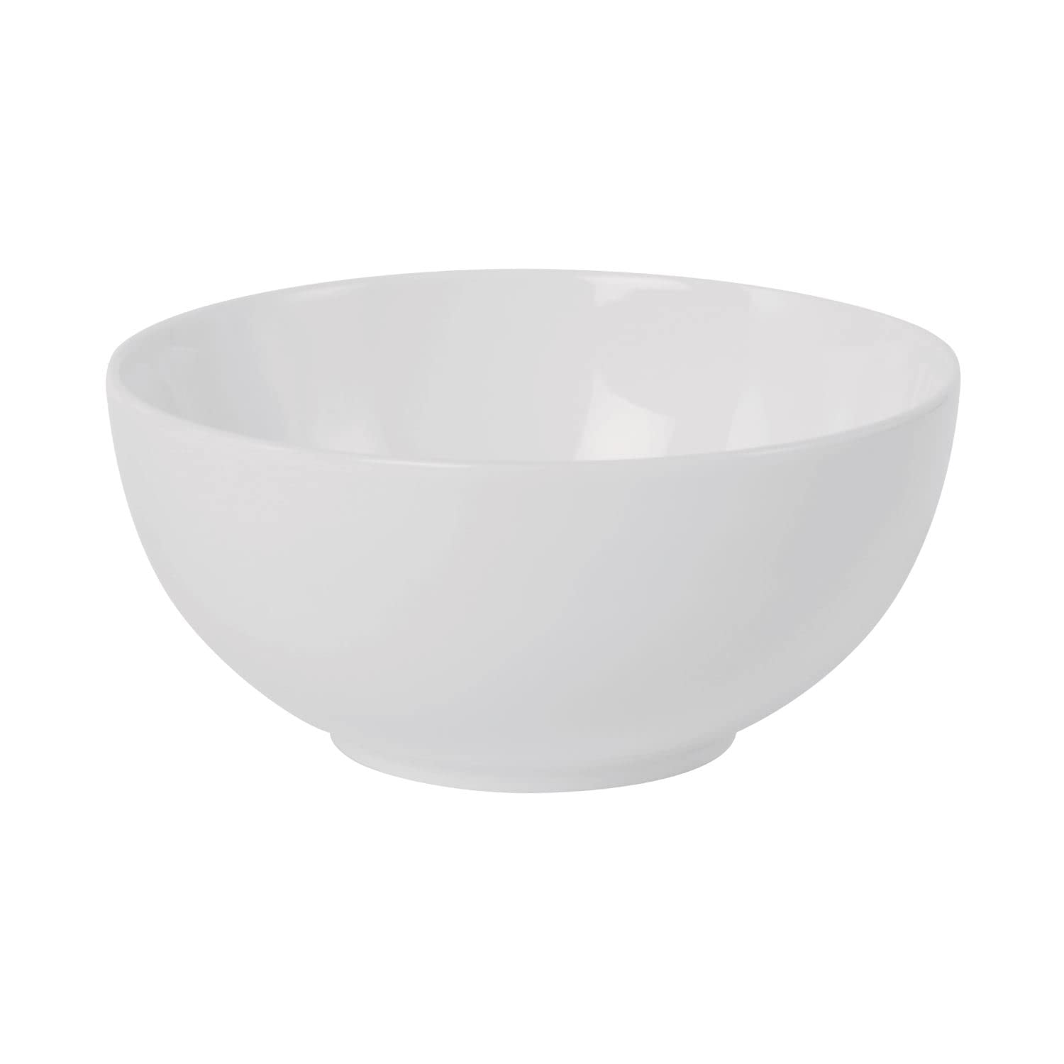 BARALEEPORCELIAN CERAMIC SIMPLE PLUS WHITE BOWL, 9 CM (3 1/2"), PACK OF 6, 091505A, Soup bowl, Pasta bowl, Deep dish bowl, Salad bowl