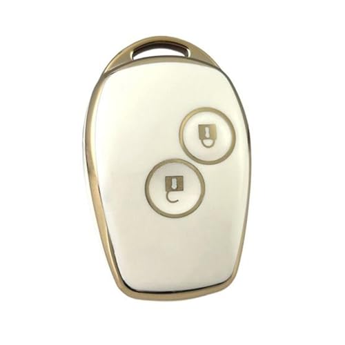 Étui de protection complet pour clé Renault Megane Espace 2 boutons - Coque robuste de rechange
