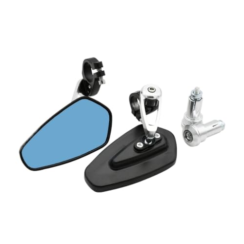 Espejo de manillar universal 22mm para scooter y moto Sur-Ron X con vidrio azul