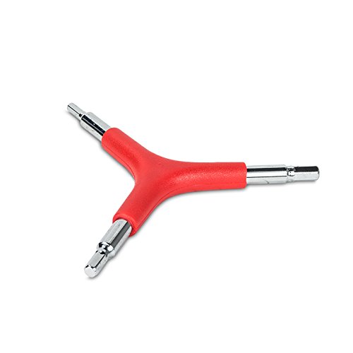 Drahtesel Innensechskant Y Stern Schlüssel für 4/5/6mm Schrauben Fahrrad Werkzeug Cover