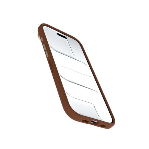 Image of OtterBox iPhone Air Symmetry Series Cactus Leather Case - Desert Saddle - Brown - Slim, Premium Protective iPhone Case