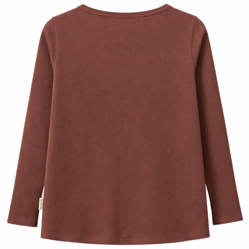 Image of Girls' Heart-Shaped Long Sleeve T-Shirt