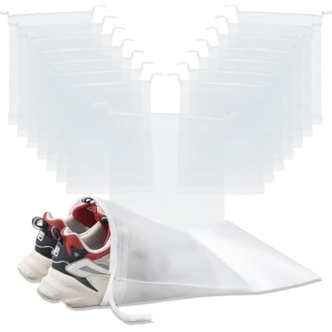 JACUXLSS Travel Shoe Bag Set Cover