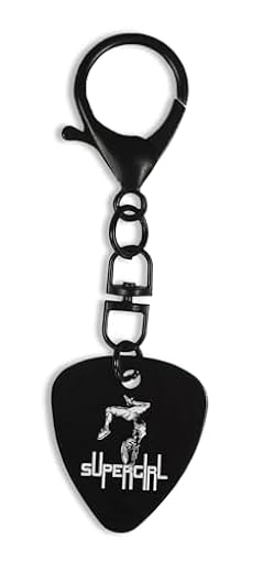Lauthings Supergirl - Llavero de entrenamiento callejero, púa, clip, llavero de entrenamiento callejero Supergirl, Negro, Talla única | Ya disponible en tu tienda friki favorita! En mundofriki.es!