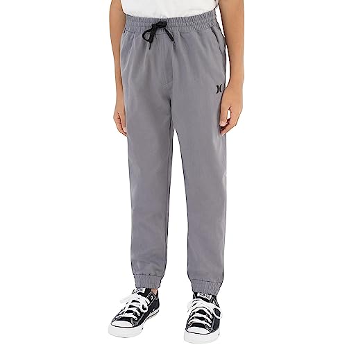 Hurley Boys' Performance Jogger (as1, Numeric, Numeric_7, Numeric_8, Regular, Grey, Regular)